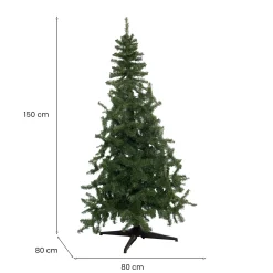Albero di Natale 150 cm Jingles in PVC , h150 cm<Dmora Cheap
