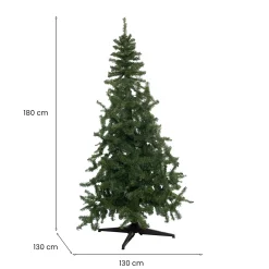 Albero di Natale 180 cm Jingles in PVC , h180 cm<Dmora Cheap
