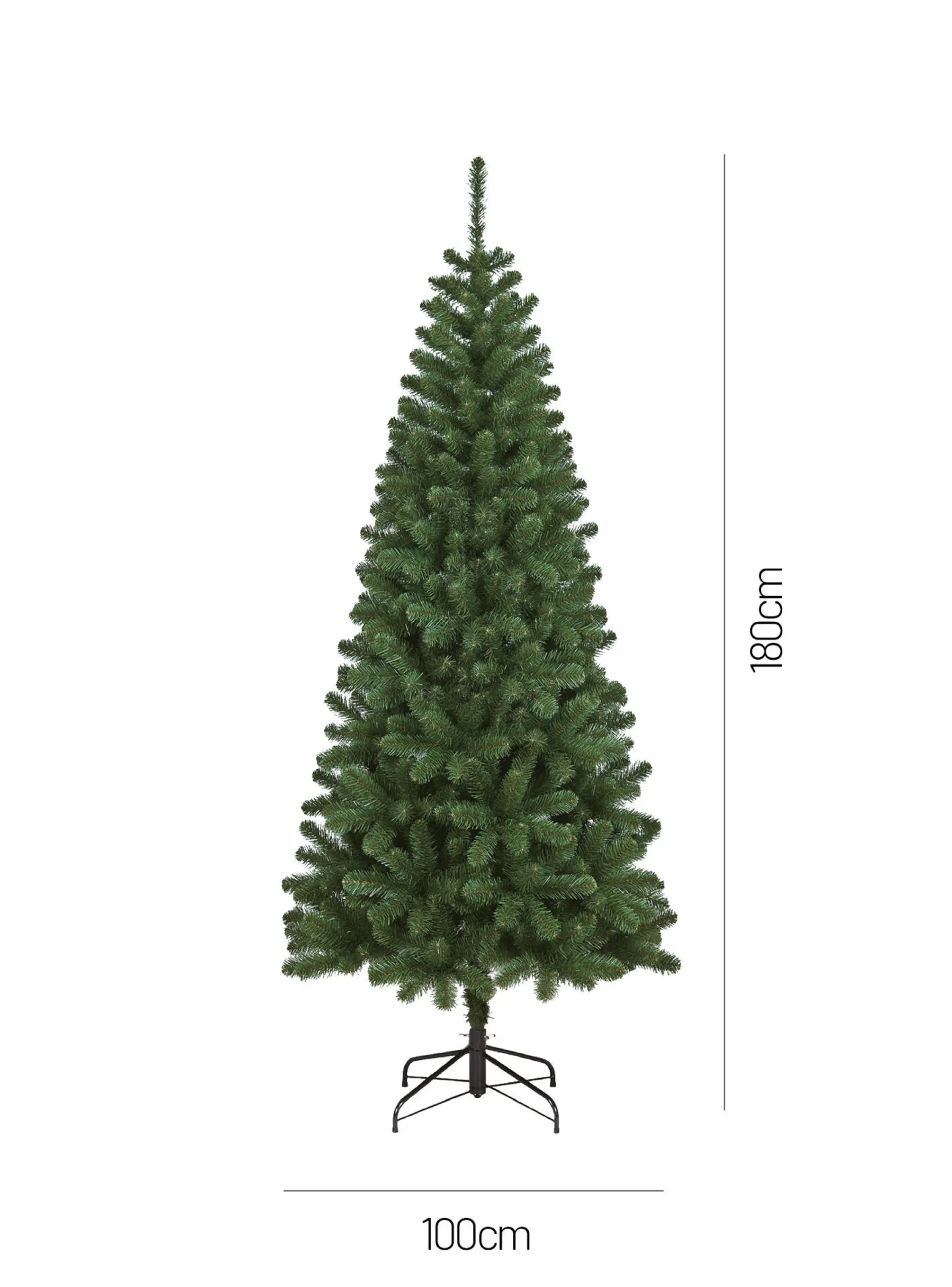 Albero di Natale Comet in PVC , h180 cm<Dmora Online