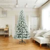 Albero di Natale floccato in PVC, h210 cm<Dmora Shop