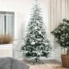 Albero di Natale floccato in PVC, h240 cm<Dmora Hot