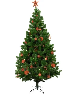 Albero di Natale floccato in PVC, h180 cm<Dmora Cheap