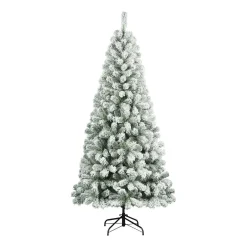 Albero di Natale floccato in PVC, h210 cm<Dmora Shop