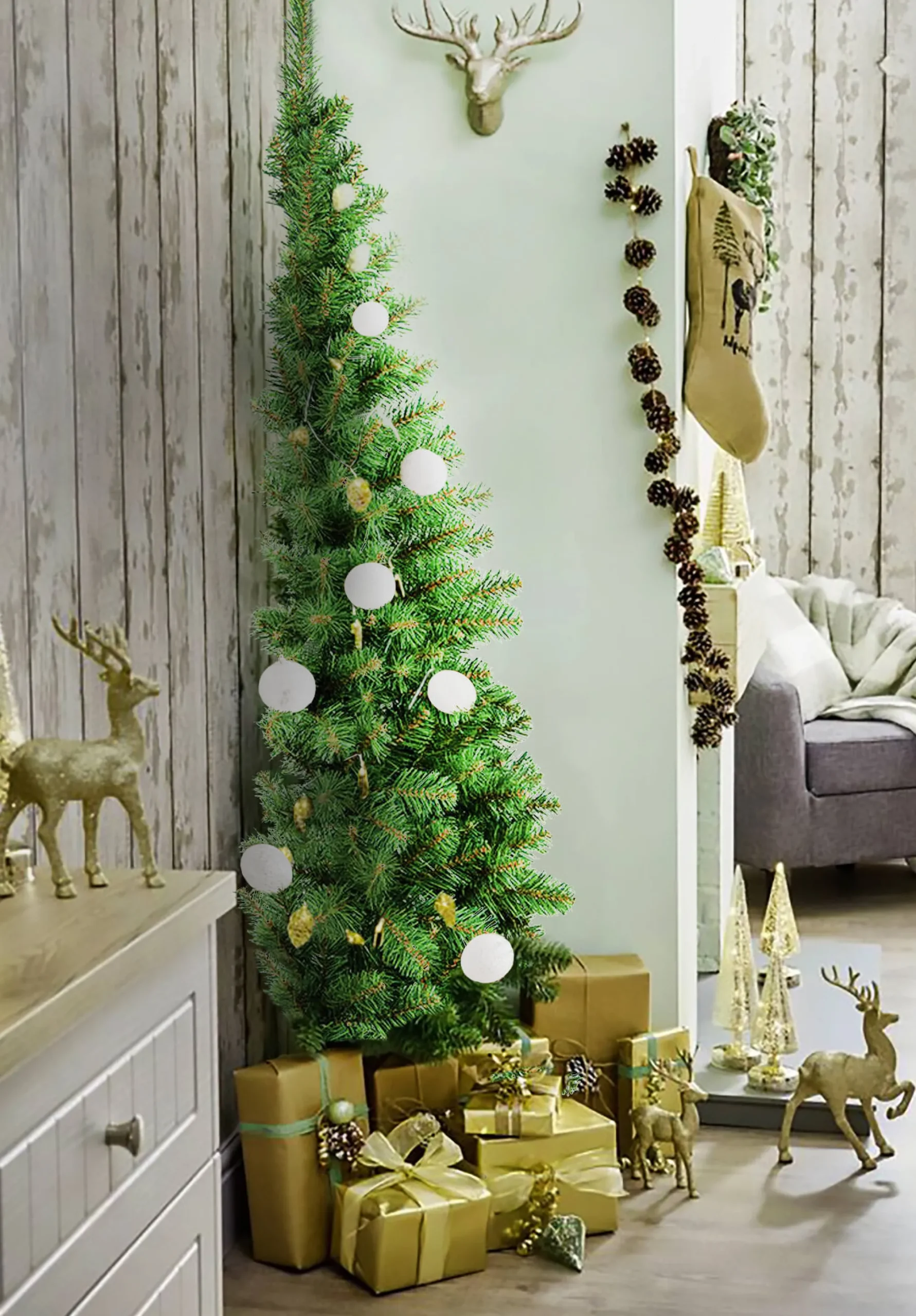 Albero di Natale Noel in PVC , h180 cm<Dmora Shop