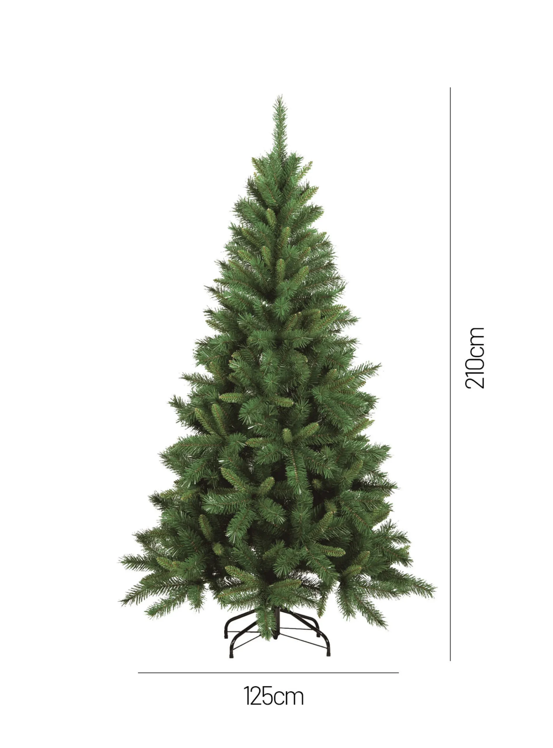 Albero di Natale Sugarplum in PVC , h240 cm<Dmora Shop