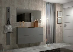 Appendiabiti Ascrea, 15x2h170 cm, Grigio e Antracite<Dmora Outlet