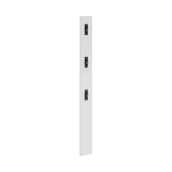 Appendiabiti Dfrezzolin, 15x2h170 cm, Bianco lucido e Antracite<Dmora Best Sale