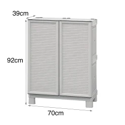 Armadio da esterno Arlinda, , 70x39h92 cm<Dmora Cheap