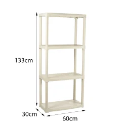 Armadio da esterno Gelsomina, 60x30h133 cm,<Dmora Cheap