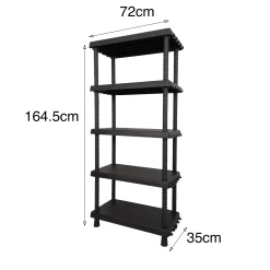 Armadio da esterno Goshenita, , 72x35h165 cm<Dmora Clearance