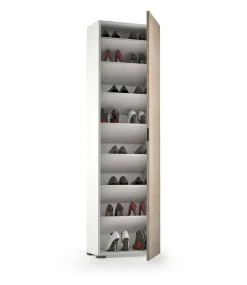 Armadio multiuso 1 anta Abuela, 50x30h182 cm, Rovere<Dmora Store