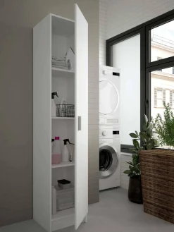 Armadio multiuso 1 anta Alexander, 37x37h180 cm,<Dmora Sale
