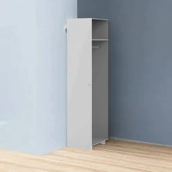 Armadio multiuso 1 anta Aldeno, 60x49 h219 cm,<Dmora Shop