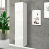 Armadio multiuso 1 anta Aquili, cm 40x30h180,<Dmora Outlet