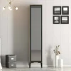 Armadio multiuso 1 anta Asfodelo, 40x201h48 cm, Noce e Antracite<Dmora Best
