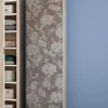 Armadio multiuso 1 anta Ddarbo, 50x30h182 cm, Olmo e fantasia<Dmora New