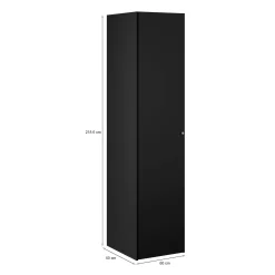 Armadio multiuso 1 anta Ddenipot, 60x50 h219 cm,<Dmora Online