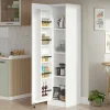 Armadio multiuso 1 anta Gaemi, 42x44 h176 cm,<Dmora Cheap