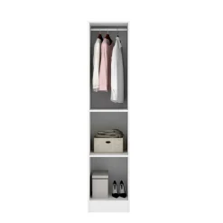 Armadio multiuso 1 anta Nxy, 41x52h184 cm,<Dmora Discount