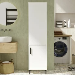 Armadio multiuso 1 anta Ramil, 45x36 h174 cm,<Dmora Fashion