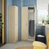 Armadio multiuso 2 ante Abadubidu, cm73x37h180 cm,<Dmora Flash Sale