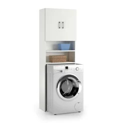 Armadio multiuso 2 ante Agar, 65x32h195 cm,<Dmora New