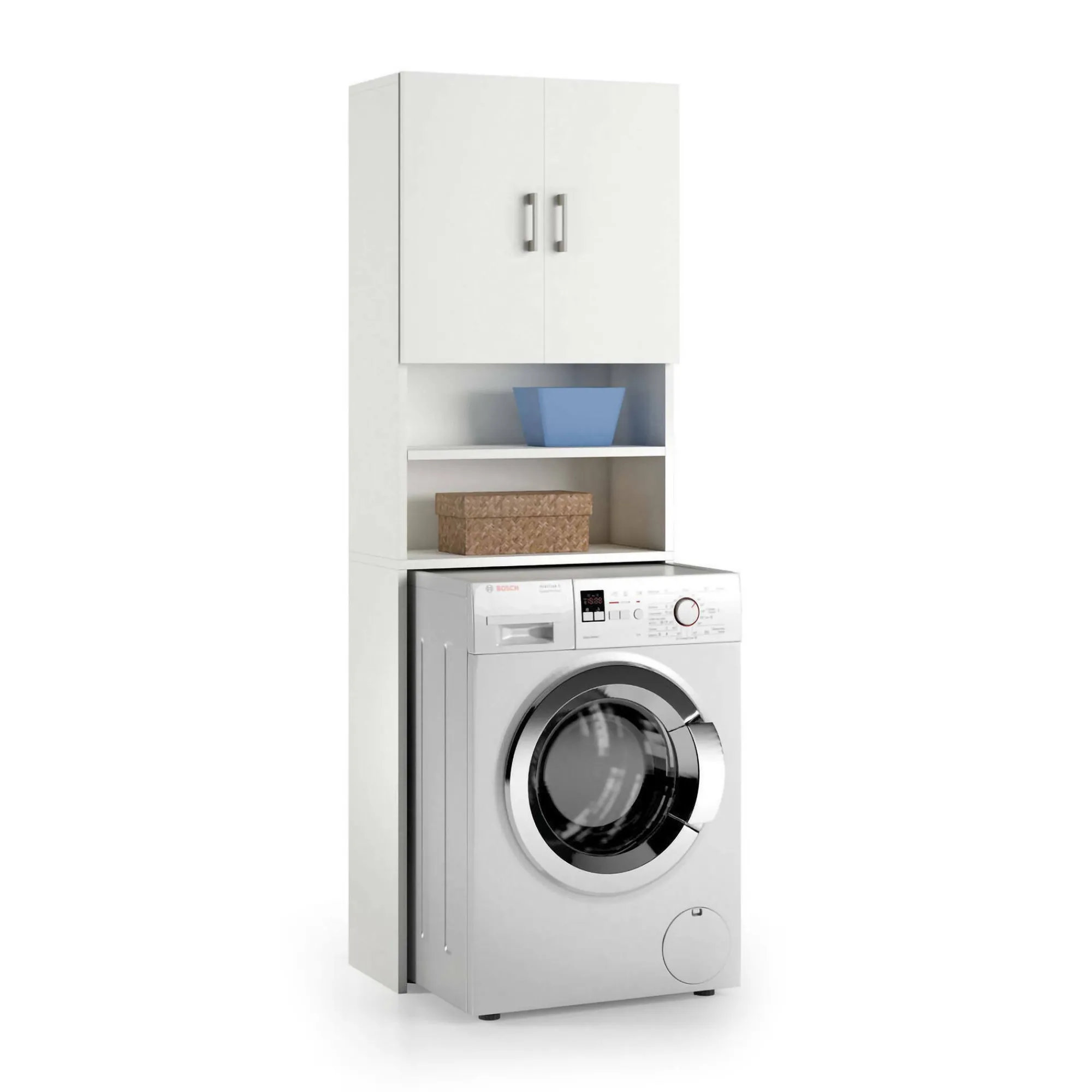 Armadio multiuso 2 ante Agar, 65x32h195 cm,<Dmora New