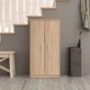 Armadio multiuso 2 ante Akimera, 55x36h108 cm,<Dmora Best Sale