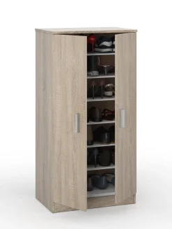 Armadio multiuso 2 ante Akimera, 55x36h108 cm,<Dmora Best Sale