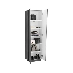 Armadio multiuso 2 ante Albatros, cm 60x38h200,<Dmora Clearance