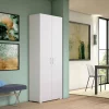 Armadio multiuso 2 ante Angy, 72x37h195 cm,<Dmora New
