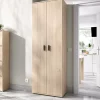 Armadio multiuso 2 ante Apro, 61x35h190 cm,<Dmora Discount