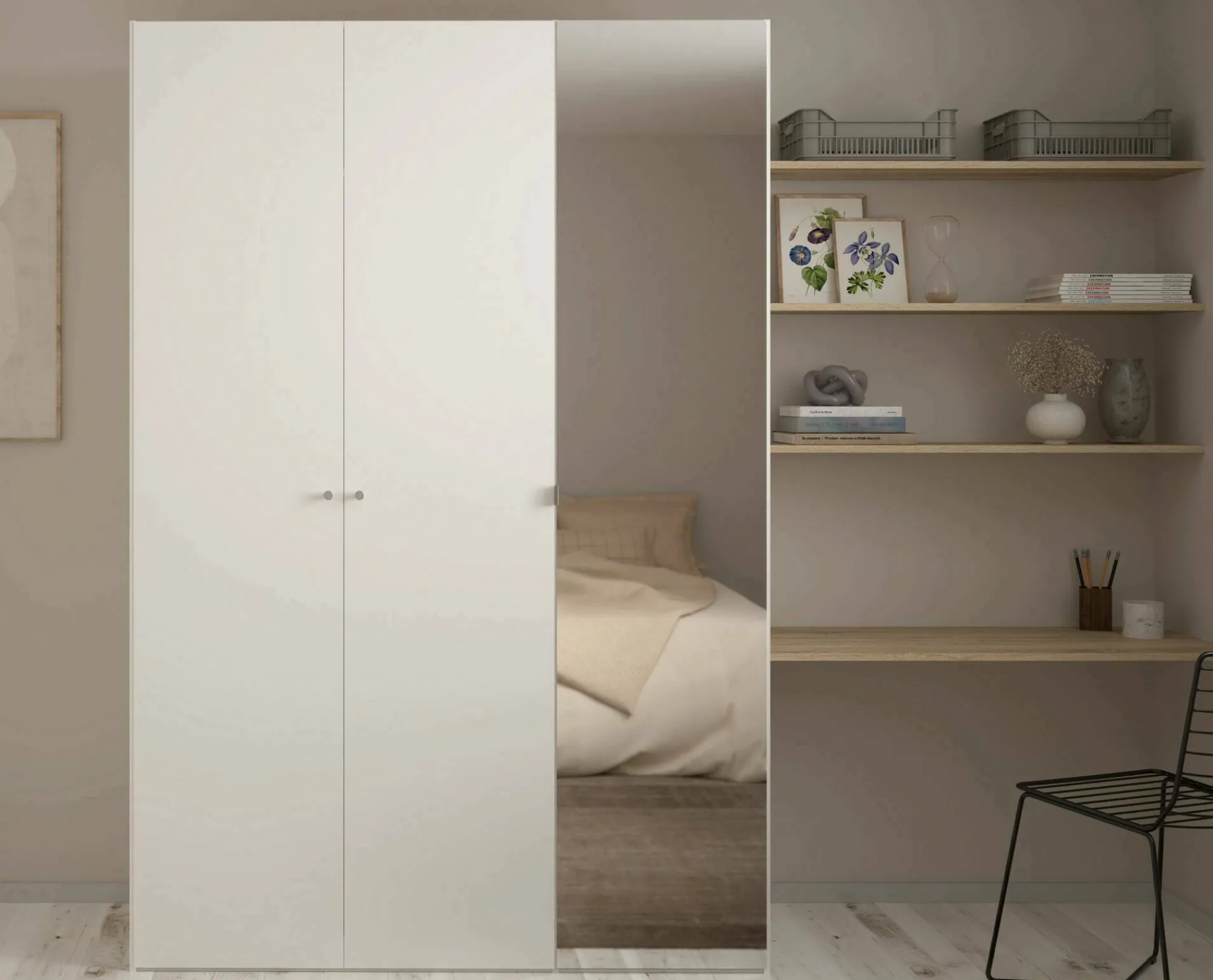 Armadio multiuso 2 ante Arce, 60x150 h219 cm,<Dmora Outlet