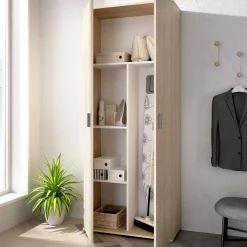 Armadio multiuso 2 ante Arna, 78x35h190 cm,<Dmora Hot
