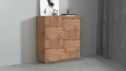 Armadio multiuso 2 ante Aulla, 120x44h126 cm,<Dmora Cheap
