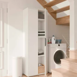 Armadio multiuso 2 ante Bator, 61x35 h180 cm,<Dmora Clearance