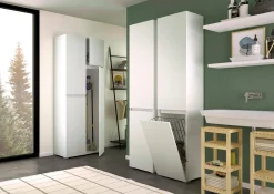 Armadio multiuso 2 ante Dasteggian, 45x37h195 cm,<Dmora Shop