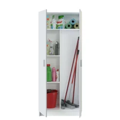 Armadio multiuso 2 ante Dabaldi, cm73x37h180 cm,<Dmora New