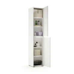 Armadio multiuso 2 ante Dbalestro, 45x37h195 cm,<Dmora Cheap