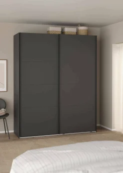 Armadio multiuso 2 ante Dpuglies, 65x179 h220 cm,<Dmora Outlet