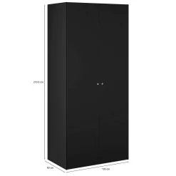 Armadio multiuso 2 ante Dventuri, 60x100 h219 cm,<Dmora Best Sale