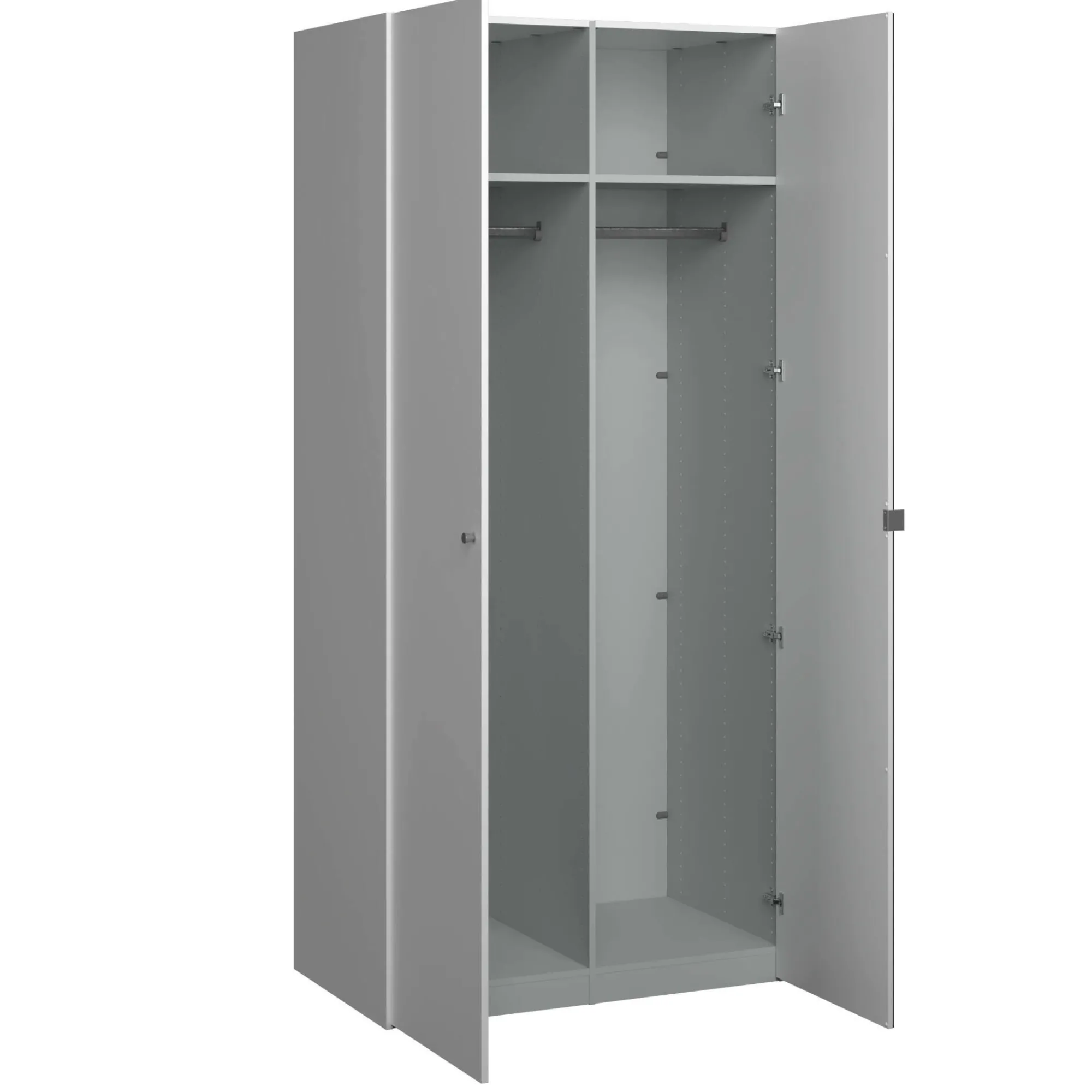Armadio multiuso 2 ante Dventur, 99x60 h219 cm,<Dmora Shop