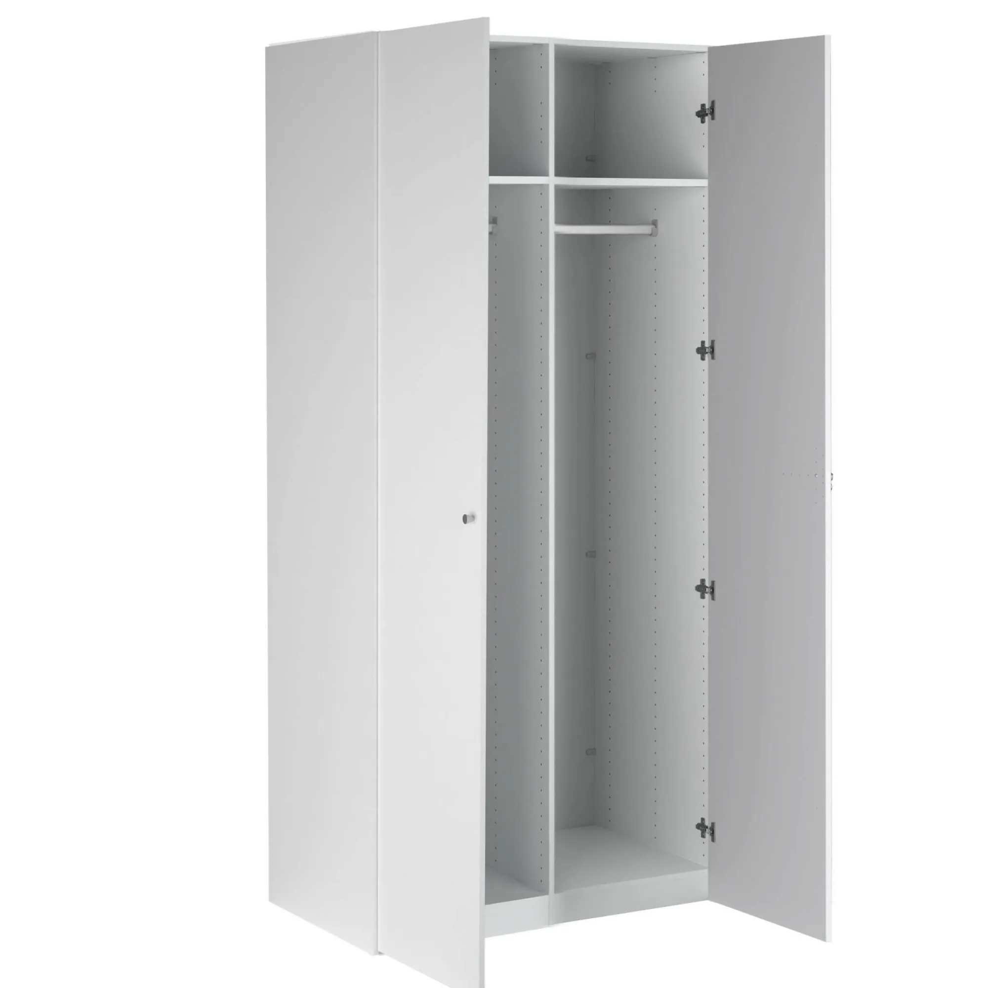 Armadio multiuso 2 ante Dventuri, 60x100 h219 cm,<Dmora Outlet