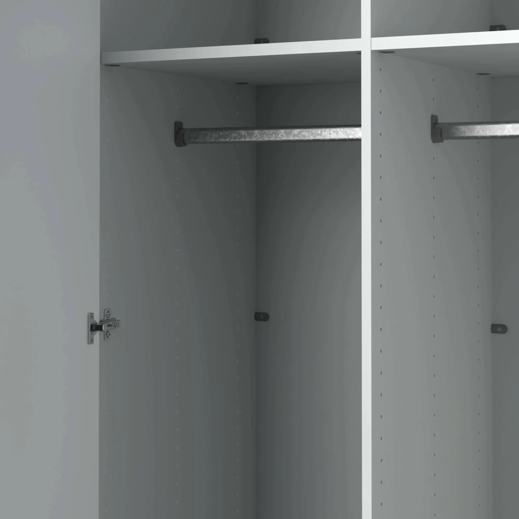 Armadio multiuso 2 ante Dventur, 99x60 h219 cm,<Dmora Shop