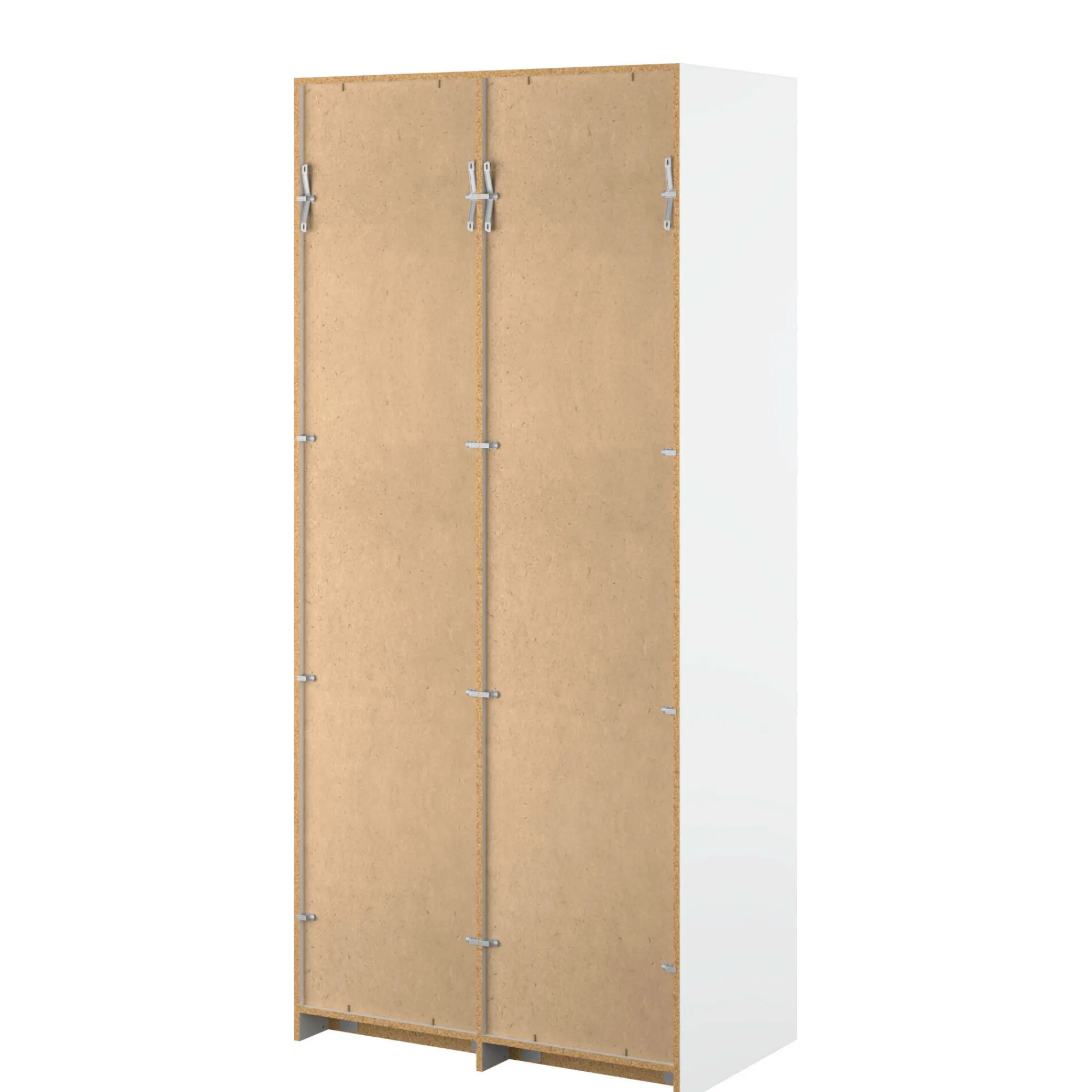 Armadio multiuso 2 ante Dventuri, 60x100 h219 cm,<Dmora Outlet