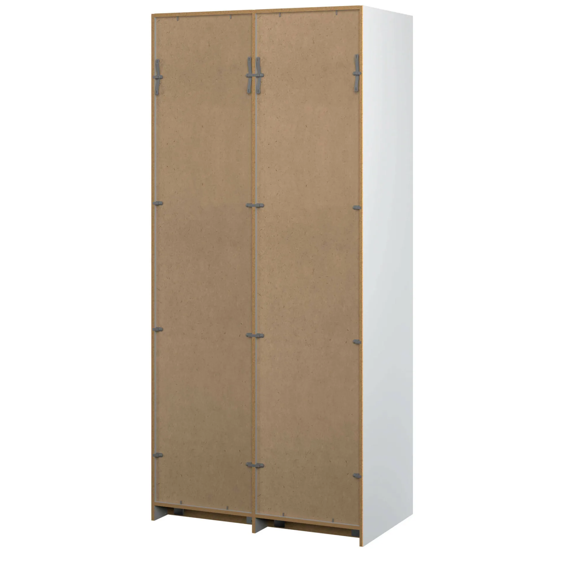 Armadio multiuso 2 ante Dventur, 99x60 h219 cm,<Dmora Shop