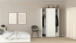 Armadio multiuso 2 ante Elen, 65x119 h200 cm,<Dmora Outlet