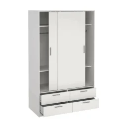 Armadio multiuso 2 ante Frediana, 121x60 h200 cm,<Dmora Cheap
