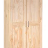 Armadio multiuso 2 ante Hamburg, Mobile multifunzionale, Mobiletto scarpiera, Guardaroba porta scarpe, 95x55 h190 cm,<Dmora Fashion