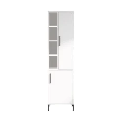 Armadio multiuso 2 ante Jongdari, 45x36 h174 cm,<Dmora New